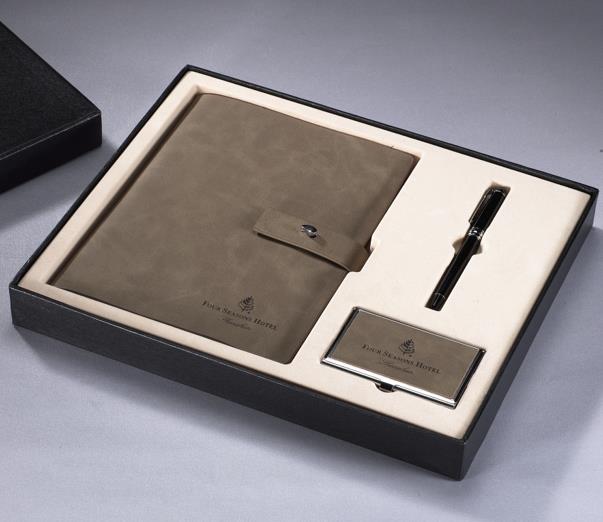 盐城记事本三件套定制加印logo